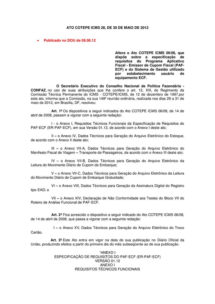 ato cotepe 0608
